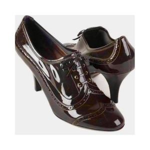 Franco Sarto L-Deer Wingtip Heeled Booties, Size 8